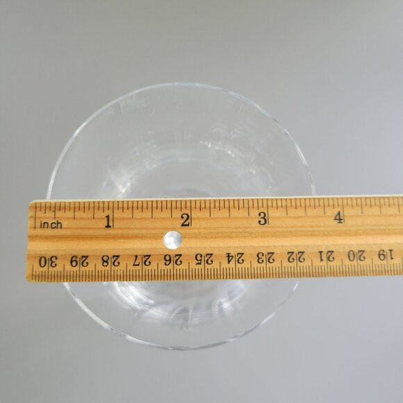 Mikasa French Countryside Water Goblet Set of 2, Clear Optic Design Discontinued - Picture 8 of 8